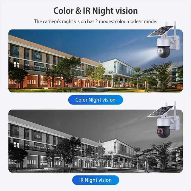 Wi-Fi solarna kamera 4MP