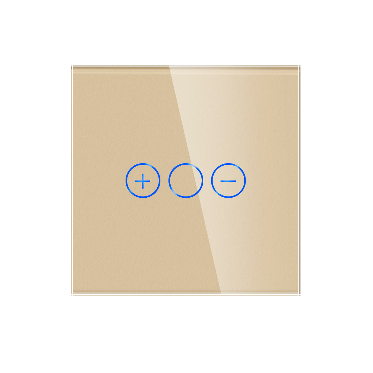 Wi-Fi touch prekidač dimer - zlatni