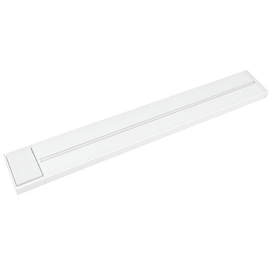 Šina 60 cm mat bela