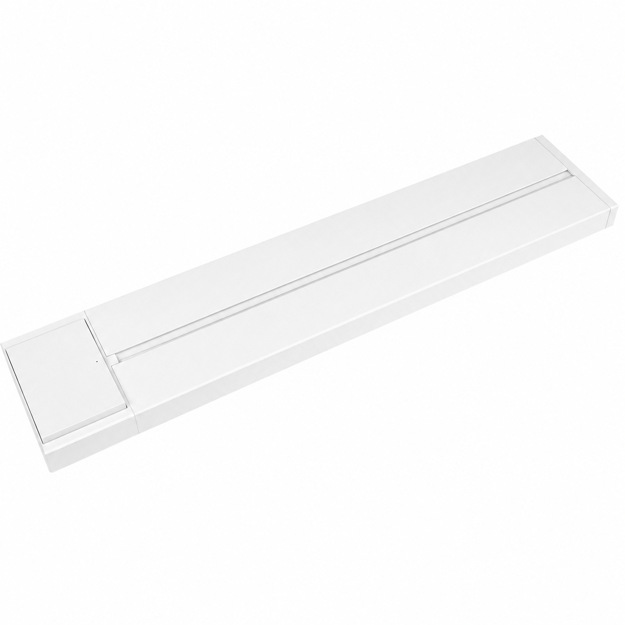 Šina 40 cm mat bela