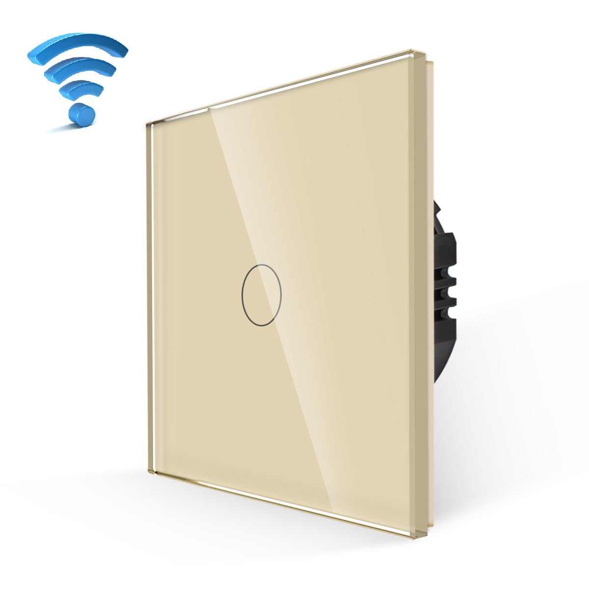 wifi touch prekidac 1 taster zlatni 01