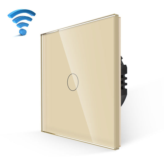 wifi touch prekidac 1 taster zlatni 01