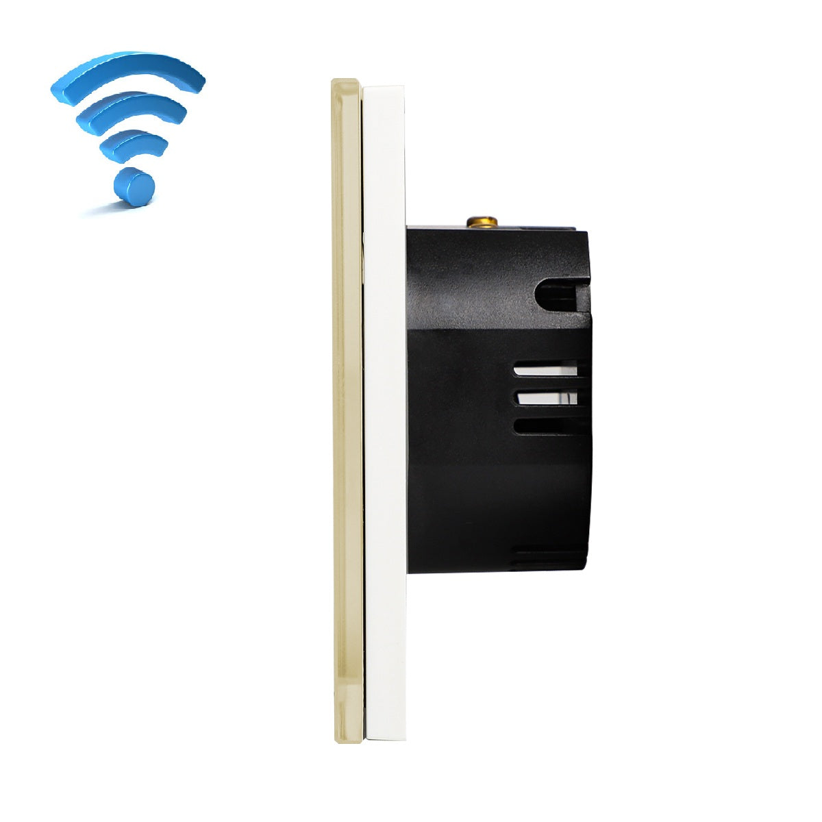 wifi touch prekidac 1 taster zlatni 03