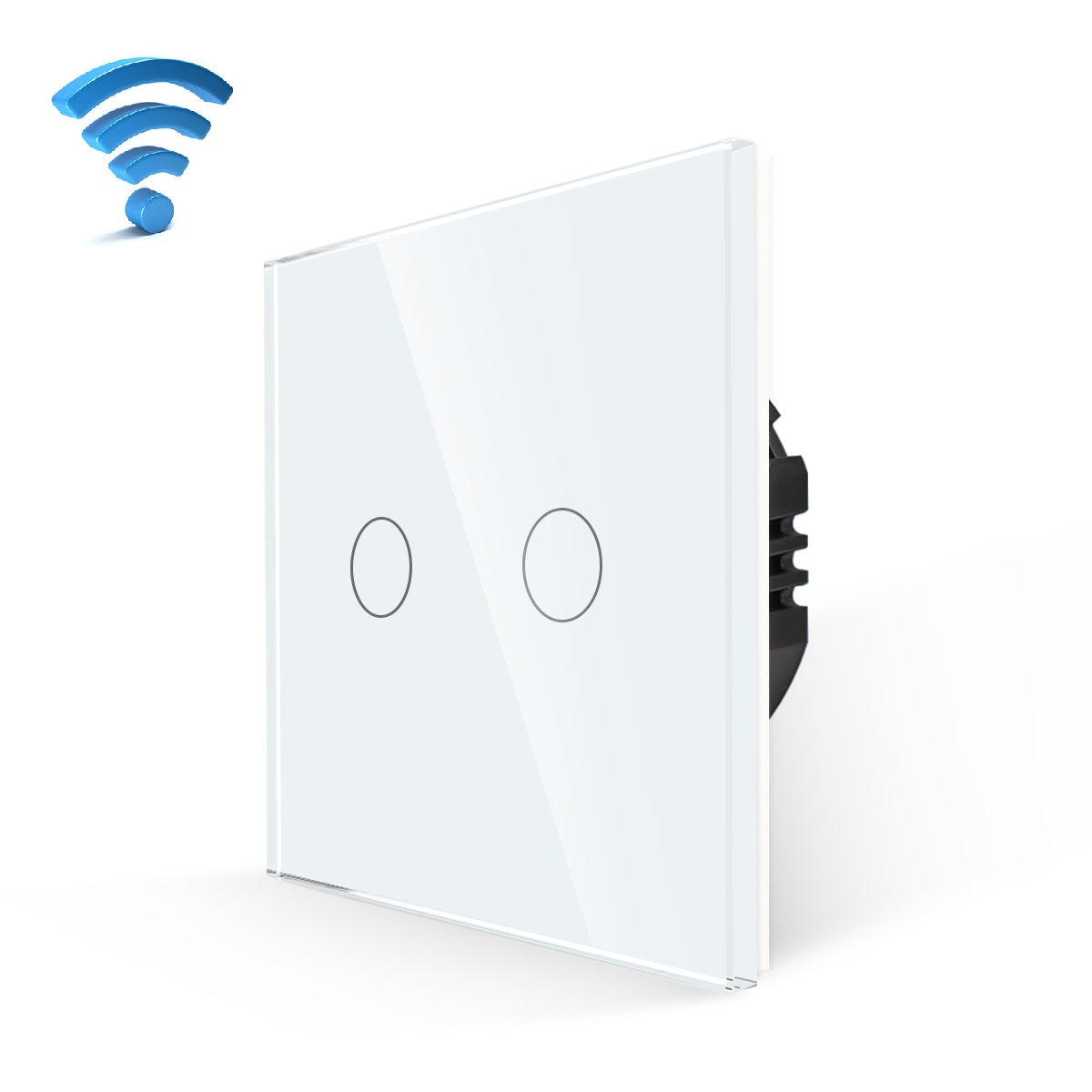 wifi touch prekidac 2 tastera beli 01