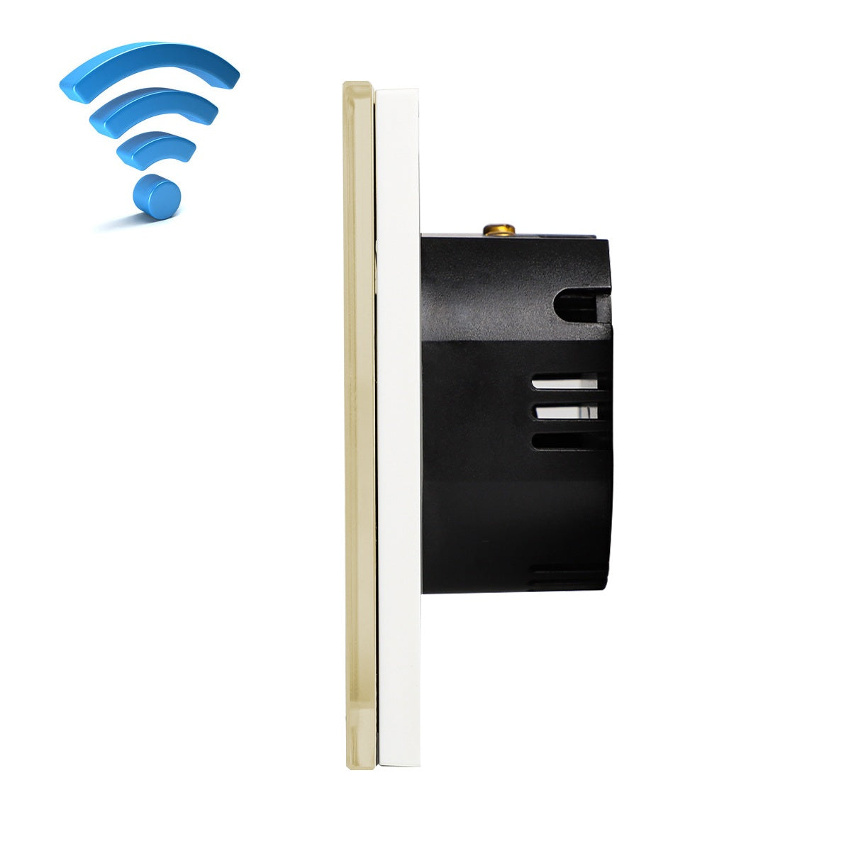 wifi touch prekidac 3 tastera zlatni 03