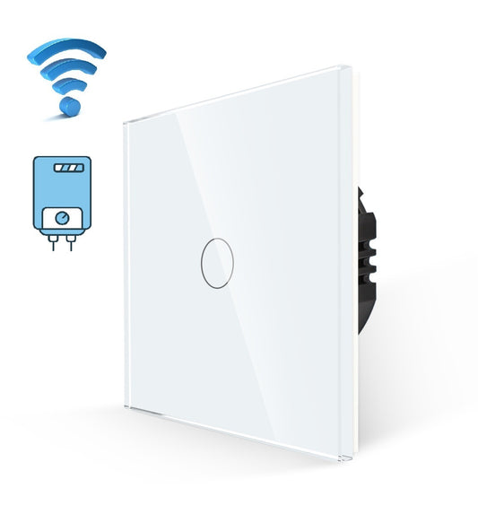 wifi touch prekidac bojler beli 01