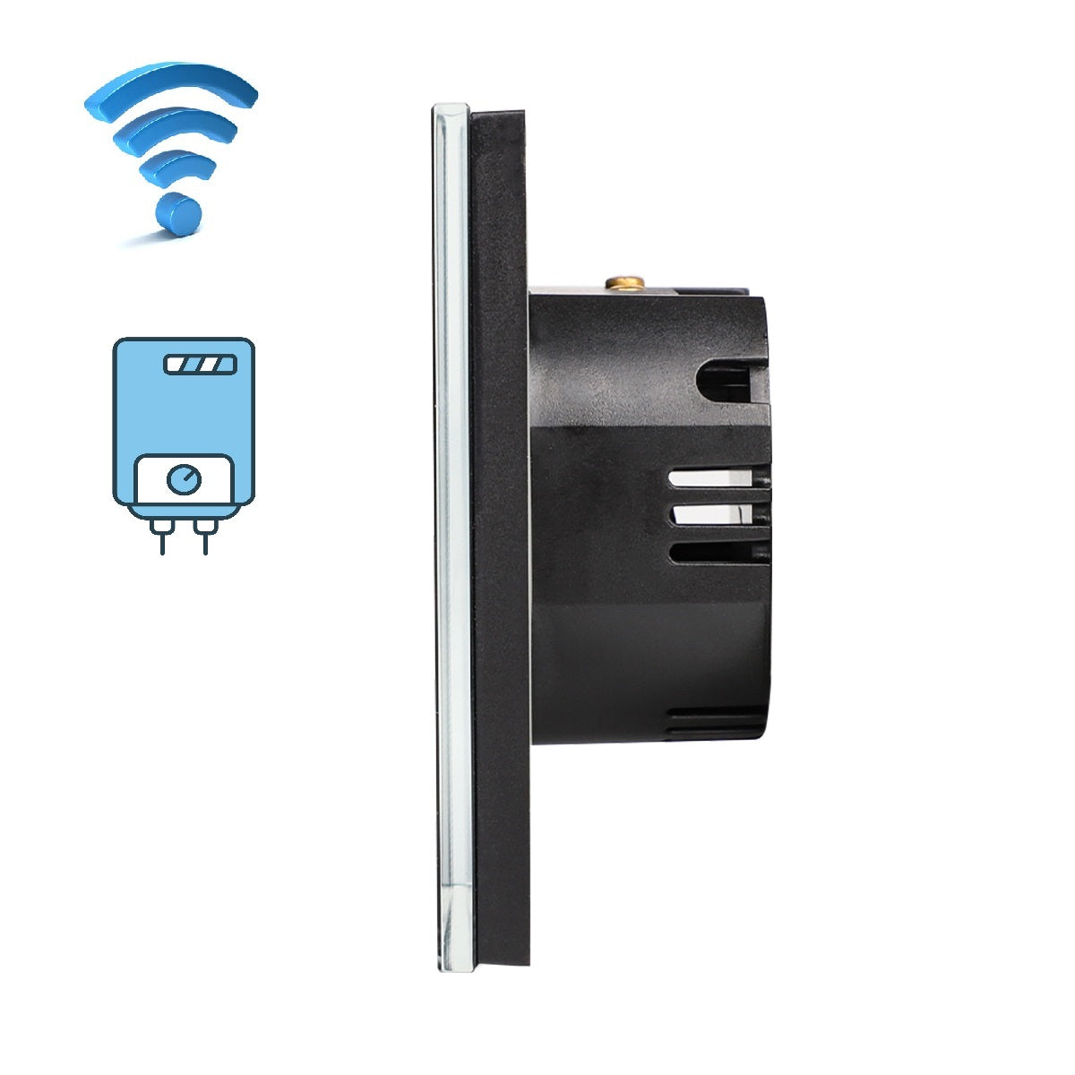 wifi touch prekidac bojler crni 03