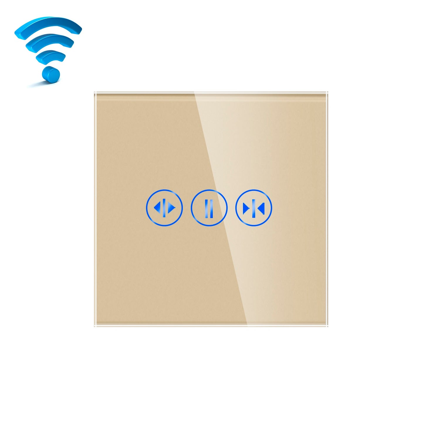 wifi touch prekidac za zavese i roletne zlatni 02