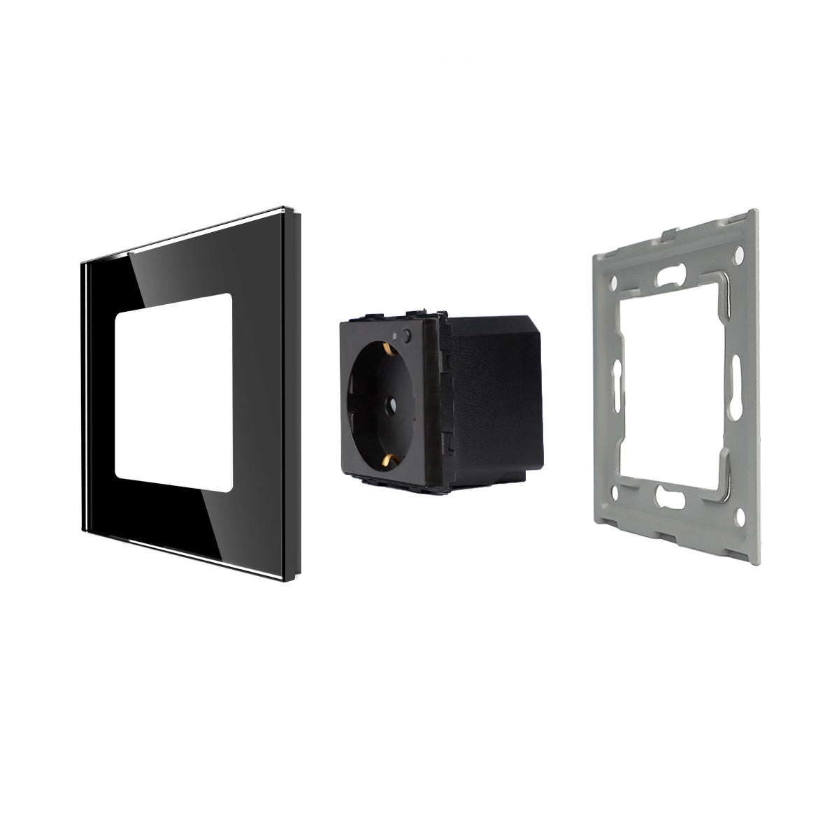 WiFi pametna utičnica - crna